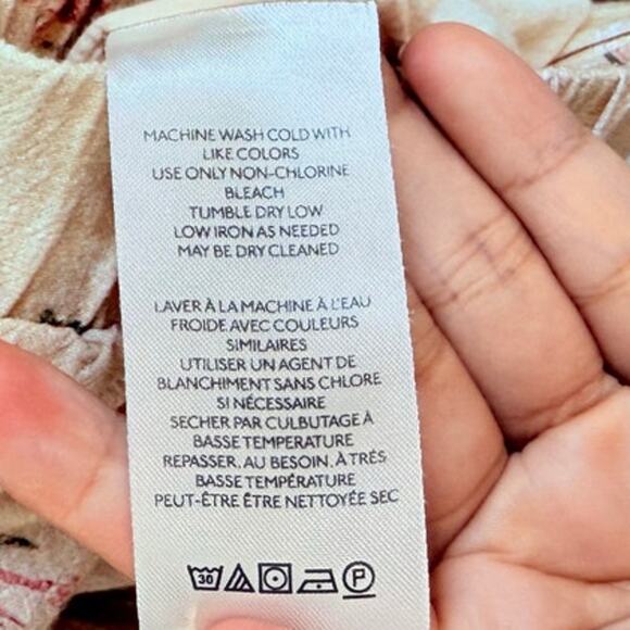 Free People‎ Rory Bomber Jacket Floral Boho Summer Spring Cowboy Roadtrip XS - Picture 7 of 7